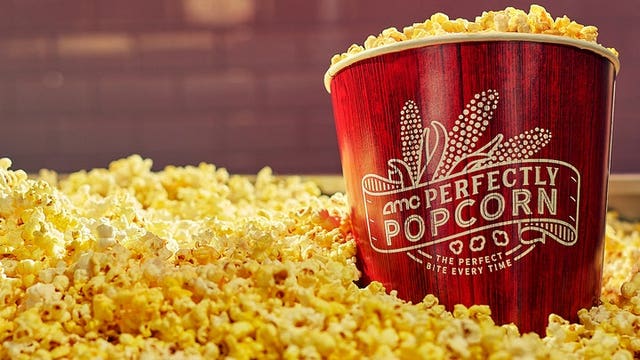AMC popcorn coming to mall kiosks, supermarkets and convenience stores in 2022