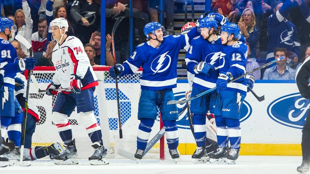 Vasilevskiy, Cirelli help Lightning end Capitals' streak