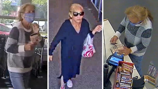 Female pickpocket targeting elderly men around Pinellas, police say