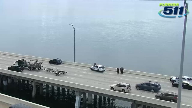 Intention unclear of man who fatally shot himself while in car on Howard Frankland Bridge