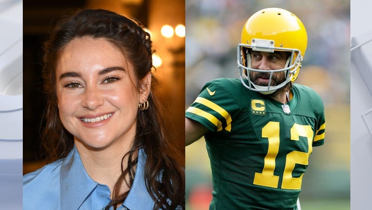 Shailene Woodley and Aaron Rodgers (Getty Images)