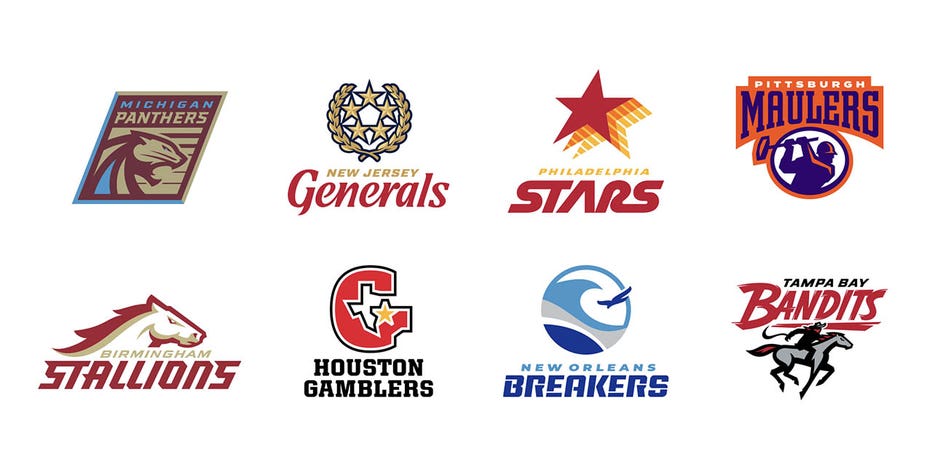 New USFL reveals team names, cities, logos for 2022 season