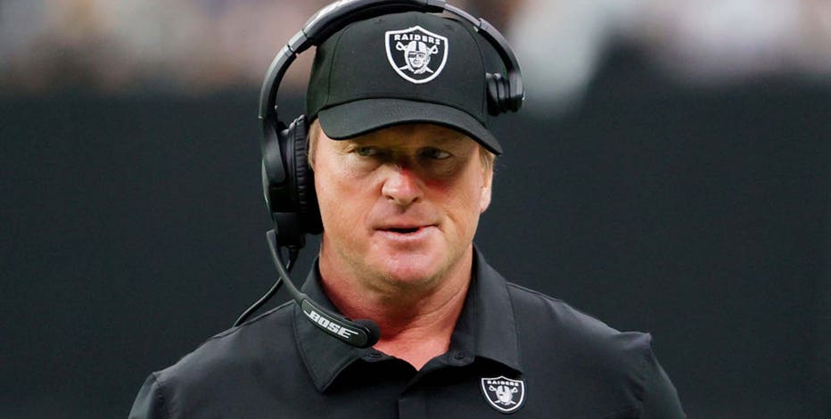 Former Raiders coach Jon Gruden sues NFL over leaked emails