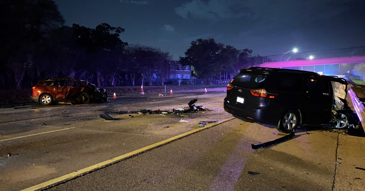 St. Pete woman suffers critical injuries in fiery wrong-way crash on I ...