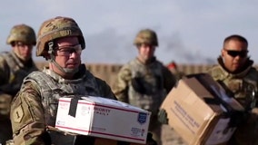 Troops home for holidays after 20 years of war