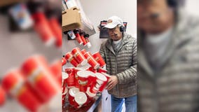 Video: Chevy Chase serves customers at Raising Cane’s restaurant