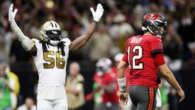 Buccaneers see red when facing the Saints