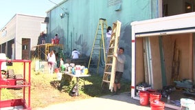 Teens learn life lessons by painting larger-than-life murals on downtown St. Pete buildings