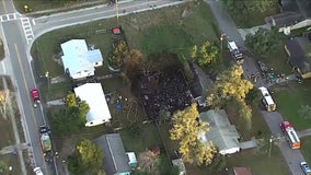 3 safely escape fire that destroyed Brooksville home