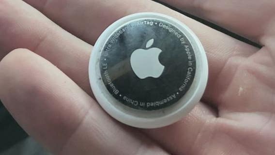 Man finds Apple AirTag tracker on his Dodge Charger
