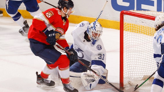 Duclair, Huberdeau lead Panthers to 9-3 rout of Tampa Bay Lightning