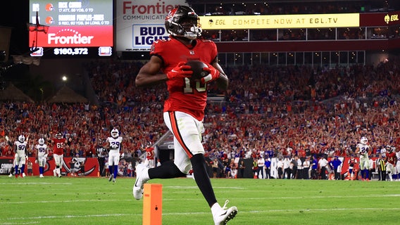 Perriman helps Buccaneers pull off fairytale finish in overtime