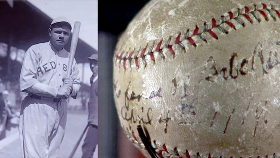 Babe Ruth home run ball is back at UT after 102 years