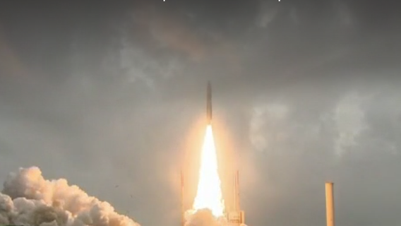 NASA's James Webb Telescope launches into space