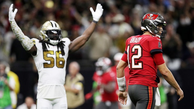 Buccaneers see red when facing the Saints