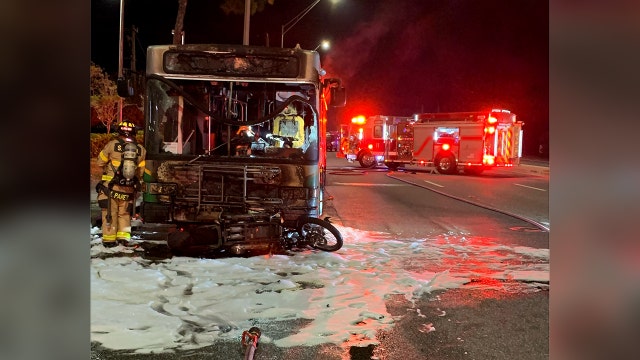 FHP investigating fiery fatal crash involving SCAT bus, motorycle