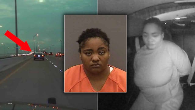 Woman in stolen car arrested after troopers use PIT maneuver along Howard Frankland Bridge