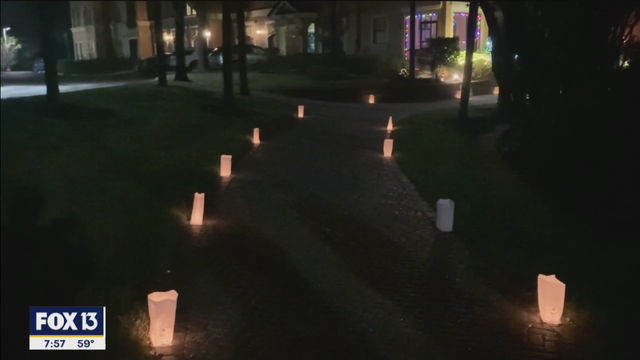 Luminaries light up Clearwater neighborhood
