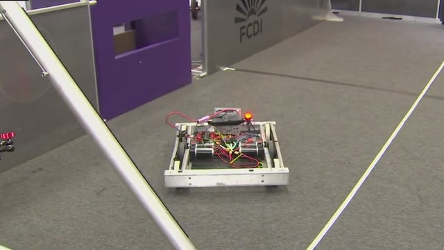 Reigning world champion high school robotics team ready to defend title