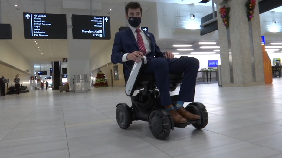 WHILL Power Chair In Use at TPA