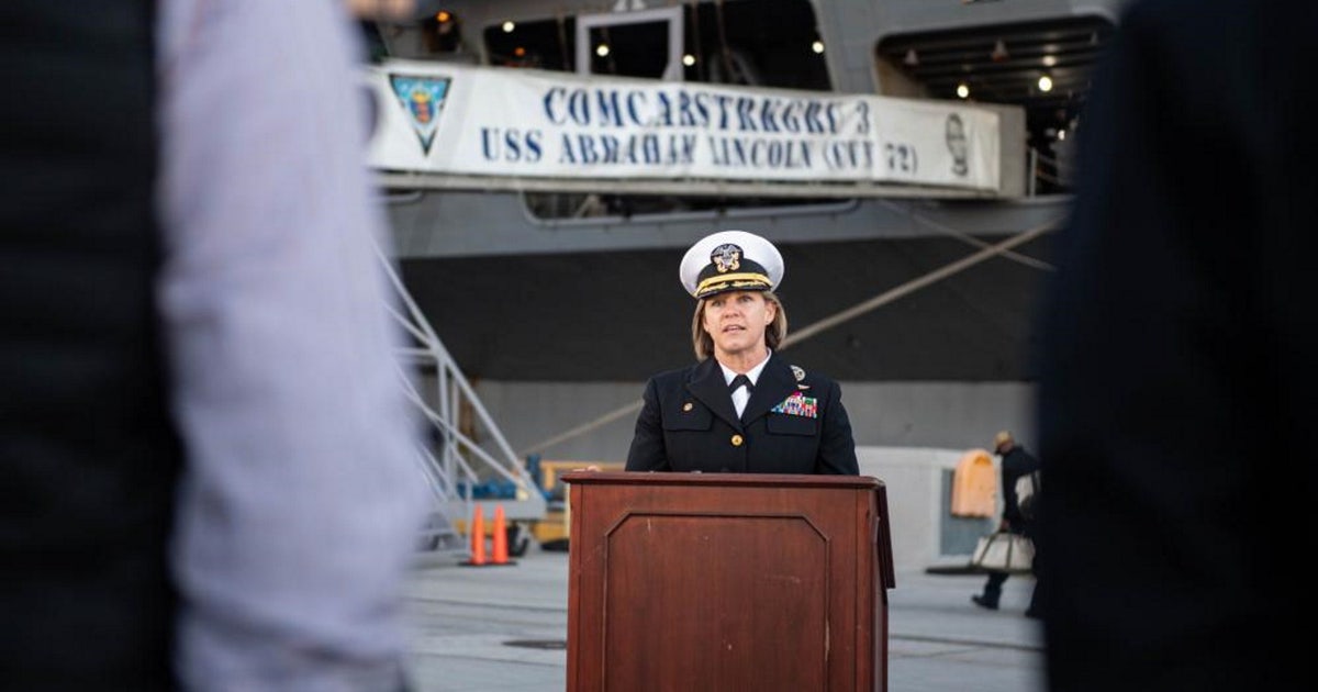 Navy captain becomes first woman to command nuclear carrier in U.S ...