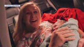 Utah mom gives birth to baby girl in car during snowstorm