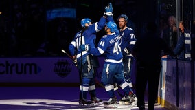 Cirelli has tiebreaking goal in 3rd, Lightning beat Devils