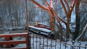 Pittsburgh bridge collapse drops bus into ravine, leaving several injured