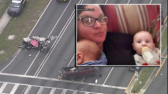 Vigil held for mother of 3, baby killed in wrong-way crash on US 19