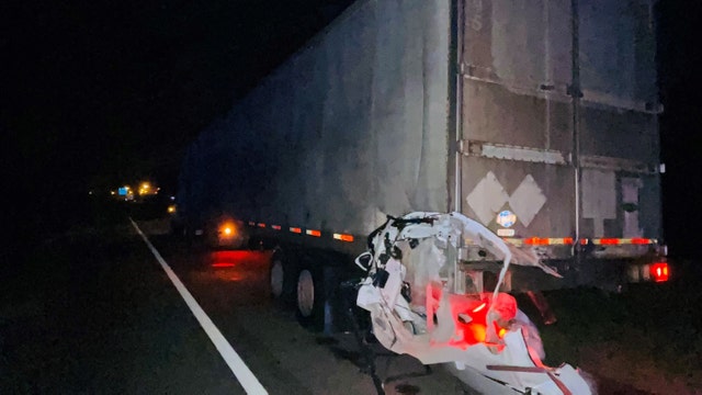 FHP: 2 adults, 1 teen killed after SUV hits tractor-trailer changing lanes on I-75 in Pasco County