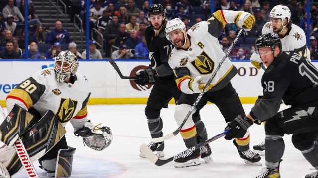Stone scores winner, Golden Knights beat Tampa Bay Lightning 3-2 in SO