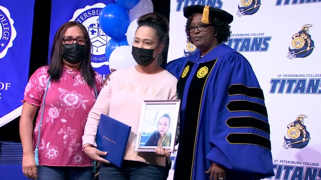 Family accepts degree for single mother, Army vet who died of COVID-19 before graduating college