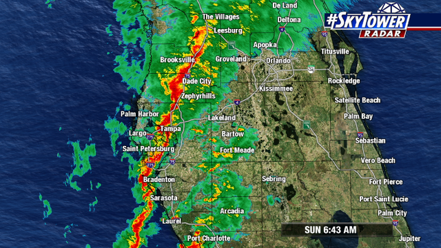 Strong cold front brings damaging storms, windy & cooler weather