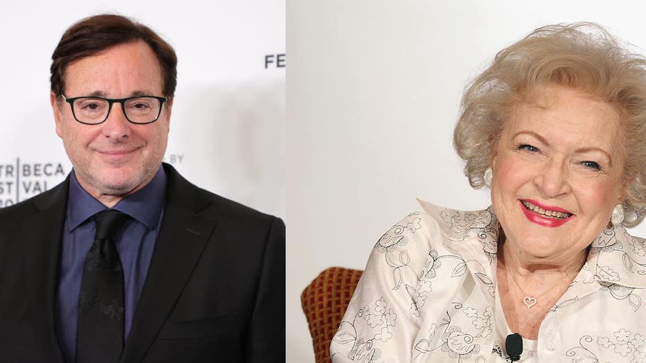 Bob Saget and Betty White Getty Images