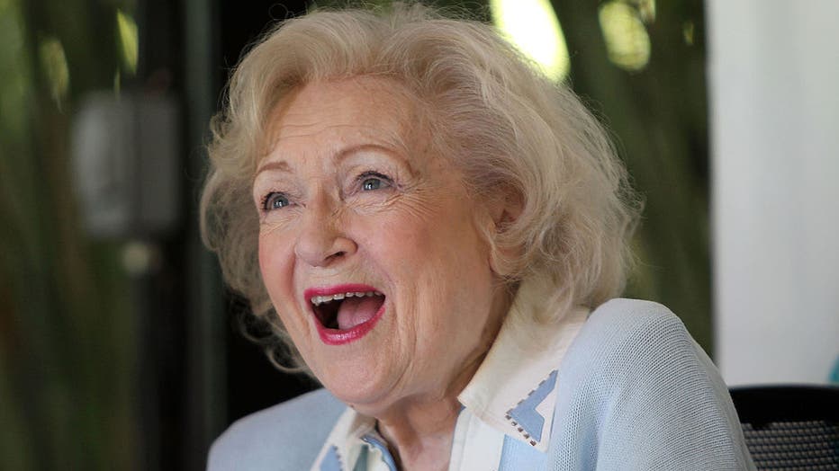 Betty White Visits The Smithsonian National Zoological Park