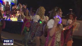 Krewe of Sant' Yago Knight Parade returns to light up Ybor City