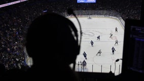 Above the ice, the Tampa Bay Lightning control room brings its own thunder to the games