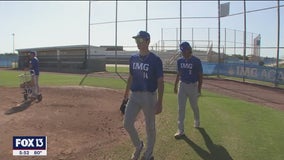 IMG’s dynamic baseball duo hopes to finish senior year undefeated and earn a national title for academy