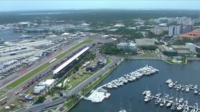 IndyCar drivers test Grand Prix track in downtown St. Pete Friday