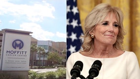 First lady Jill Biden visiting Moffitt Cancer Center to highlight ‘Cancer Moonshot’ initiative