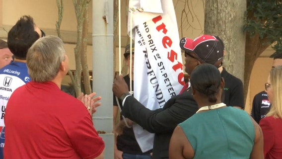 New St. Pete mayor raises Grand Prix flag ahead of weekend