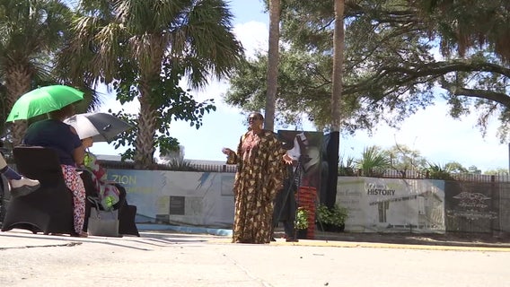 Woman holds wake for great-great-grandmother buried in long-lost cemetery