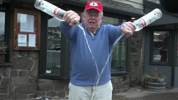 Russian vodka pulled from shelves bars, liquor stores across the US and Canada to protest Ukraine invasion