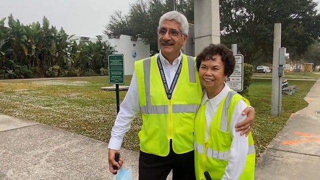 Hillsborough County crossing guards have been married for nearly six decades