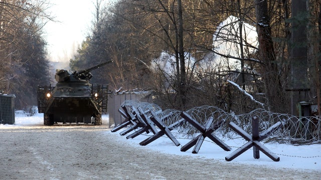 Ukraine loses control of Chernobyl nuclear site after battle with Russian troops, official says