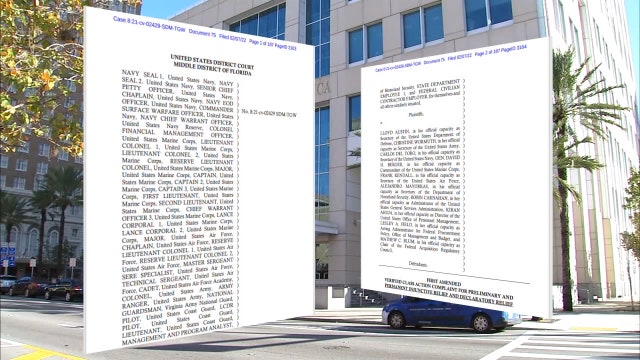 Hearing over COVID-19 vaccine mandates for military members to be held at Tampa federal court