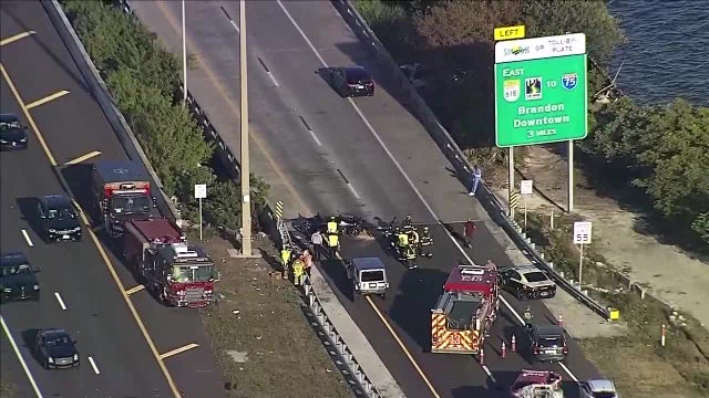 Gandy Boulevard reopens following crash