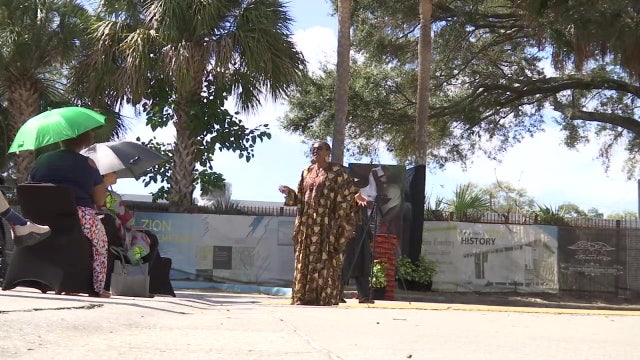Woman holds wake for great-great-grandmother buried in long-lost cemetery