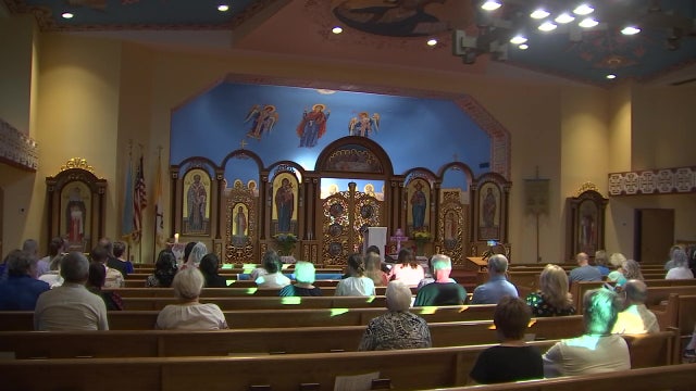 ‘Nobody is safe’: Ukrainian-Americans in St. Pete pray for family members following Russian invasion