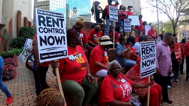 ‘Where’s your compassion?’ Speakers make plea for rent control, Tampa city council explores other solutions